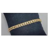 Stunning 14K Gold & Diamond Bracelet - 14.3gtw