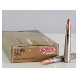 (20rd) 30-06 Sprg. Trophy Bonded FEDERAL Ammo