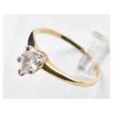 14K Gold & .5 Carat Diamond Ring