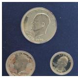 US Mint Bicentennial 40% Silver Proof 3-Coin Set