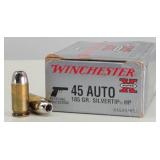 (20rd) .45 ACP Silvertip HP WINCHESTER Ammo