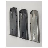 (3) 9mm Parabellum Magazines for Taurus PT 92