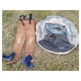 Hodgman Small Neoprene Chest Waders & Float