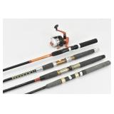 (2) Fishing Rods 1-Reel - Bend 5.5:1...