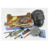 Ideal Reel #80, Welding Helmet, Hammers & More