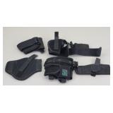 Ankle Holster w/ Calf Strap & 3 other Holsters