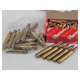 98ct .300 Win Mag Bullets & 12ct Casings & 5rd ..