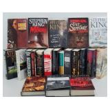 (21) Stephen King Hardback Novels