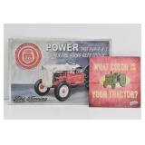 Metal Power Tractor &  What Color is Your Tractor