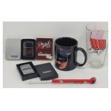 Zippo Lighters, Dale Earnhardt Collectibles...