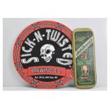 Metal Sick-N-Twisted & Jack Daniel's Thermometer