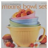 (4pcSet) Melamine Mixing Bowl Set NIB