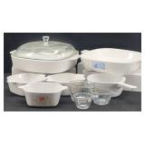 Vintage Corning Ware Casserole Baking Dishes...