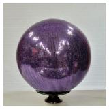 Large Lavender Purple Mercury Glass Kugel ...