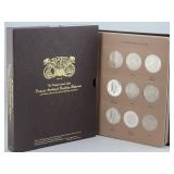 Eisenhower Dollars Compl. Album w/ Silver & Proof