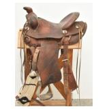 Meridian (ID) Harness Shop Western Horse Saddle