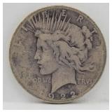 1922-D Peace Silver Dollar - G
