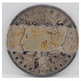 1921-S Morgan Silver Dollar - VG