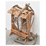Vintage Sawbuck / Crossbuck Pack Saddle