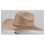 Atwood 4X New Straw Cowboy Hat Sz 7 3/8