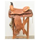 Buffalo Saddlery Custom Made Western Horse Saddle
