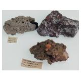 Rutile, Wulfenite & Other Rock Specimens