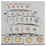 1999-2010 San Fransciso Mint Cameo Proof Coins +