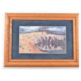 CALLING THE BUFFALO by Bev Doolitle, Native