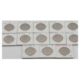 (13) 1976 Bicentennial Kennedy Half Dollars