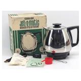 Jet-O-Matic SS Automatic Drip Coffeemaker MIB