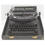 Underwood Noiseless 77 Vintage Manual Typewriter