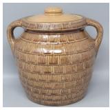 Monmouth Western Pottery Shake Shingle Cookie Jar