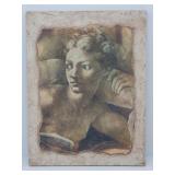 LGN Florence Italy Michelangelo Textured Wall Art