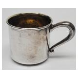 WEB Sterling Silver 'ROB' Baby Cup 40.9g