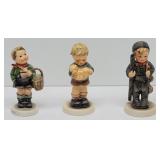 (3) Small Goebel Hummel Boy Figurines