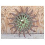 Antique Farm Spiked Tiller DIsc 18'