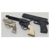 (3) Cap  & BB Guns: Marksman, Fanner, Hubley