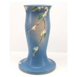 Roseville Snowberry Blue Pedestal Jardiniere Stand