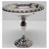 La Pierre Weighted Sterling Compote Dish