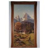 'Autumn in the Mountains' Print by F. Haller