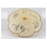 Chinese Asian Rice Paper Bamboo Parasol