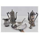 English Sheffield Silver Plate Crumb Scoop Tray,..