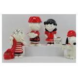 (4) PEANUTS Hallmark Taper Candle Holders...