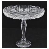 Shannon Crystal Tall Pedestal Cake Plate