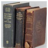 (3) Dictionaries 1908-1972: Winston & Webster