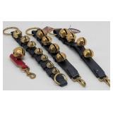 Sleigh Bells: (2) Weaver 4 Bell Straps w/ Ring &