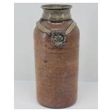 Signed Stoneware Pottery Vase