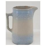 Antique Red Wing Cherry Band Stoneware Pitcher