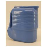 1930's HALL Art Deco Blue Refrigerator Pitcher