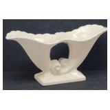 Abingdon USA Pottery Double Cornucopia Vase